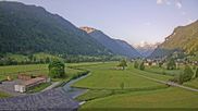 Archived webcam image showing Grosstal Tödi - Leuggelbach on 28 May 2026 at 06:54