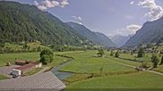 Archived webcam image showing Grosstal Tödi - Leuggelbach on 12 Jul 2026 at 16:32