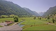Archived webcam image showing Grosstal Tödi - Leuggelbach on 12 Jul 2026 at 12:32