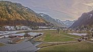 Archived webcam image showing Grosstal Tödi - Leuggelbach on 26 Feb 2026 at 16:15