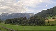 Archived webcam image showing Grosstal Schilt - Braunwald on 22 Jul 2026 at 18:09
