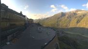 Archived webcam image showing Großglockner High Alpine Road - Kaiser Franz Josefs Höhe on 3 Aug 2026 at 07:05