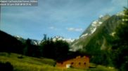 Archived webcam image showing La Fouly Ski Resort: Prayon on 16 Jun 2026 at 08:35