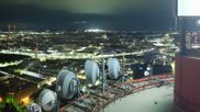 Archiviertes Webcam Bild: Wien: Aussicht A1-Turm am 13.06.2026 um 00:07 Uhr