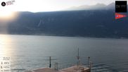 Archived webcam image showing Lake Garda - Campione on 6 Jul 2026 at 06:17
