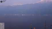 Archived webcam image showing Lake Garda - Campione on 26 Feb 2026 at 18:53