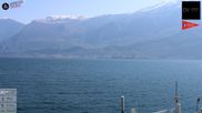 Archived webcam image showing Lake Garda - Campione on 23 Mar 2026 at 10:35