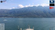 Archived webcam image showing Lake Garda - Campione on 11 Oct 2026 at 12:08