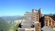Archived webcam image showing Portes du Soleil - Avoriaz on 15 Jun 2026 at 08:22