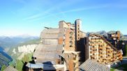 Archiviertes Webcam Bild: Portes du Soleil - Panorama Avoriaz am 26.08.2026 um 08:06 Uhr