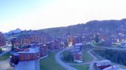 Archived webcam image showing Portes du Soleil - Avoriaz on 23 Aug 2026 at 06:10
