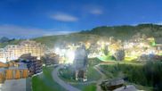 Archived webcam image showing Portes du Soleil - Avoriaz on 30 Aug 2026 at 02:24