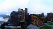 Archiviertes Webcam Bild: Portes du Soleil - Panorama Avoriaz am 11.10.2026 um 08:18 Uhr