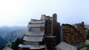 Archiviertes Webcam Bild: Portes du Soleil - Panorama Avoriaz am 11.10.2026 um 16:18 Uhr