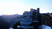 Archived webcam image showing Portes du Soleil - Avoriaz on 22 Oct 2026 at 18:53