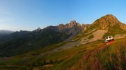 Archived webcam image showing Courchevel - Webcam Chenus on 12 Aug 2026 at 07:37