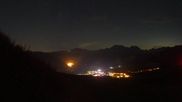 Archived webcam image showing Courchevel - Webcam Chenus on 12 Aug 2026 at 00:37