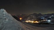 Archived webcam image showing Courchevel - Webcam Chenus on Feb 26, 2026 at 4:00 AM