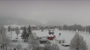 Archived webcam image showing Rittisberg - Kids area Kaliland and Ramsau Beach on 1 Apr 2026 at 07:29