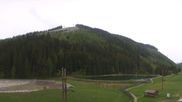Archived webcam image showing Rittisberg - Kids area Kaliland and Ramsau Beach on 12 May 2026 at 08:52