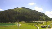 Archived webcam image showing Rittisberg - Kids area Kaliland and Ramsau Beach on 19 Jun 2026 at 14:02
