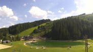 Archived webcam image showing Rittisberg - Kids area Kaliland and Ramsau Beach on 30 Jun 2026 at 16:14