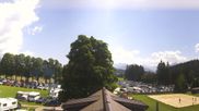 Archived webcam image showing Rittisberg - Kids area Kaliland and Ramsau Beach on 12 Aug 2026 at 12:58