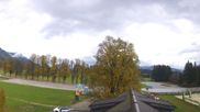Archived webcam image showing Rittisberg - Kids area Kaliland and Ramsau Beach on 28 Oct 2026 at 14:44