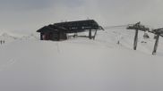 Archived webcam image showing Les 3 Vallées - Le Menuires Roc des 3 Marches on 22 Mar 2026 at 16:50