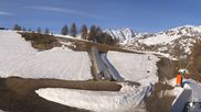 Archived webcam image showing Valloire - Top station Sétaz on 30 Apr 2026 at 08:05