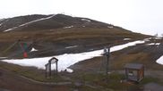 Archived webcam image showing Valloire - Top station Crêt de la Brive on 10 May 2026 at 07:54
