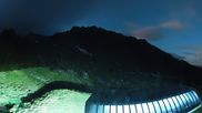 Archived webcam image showing Hauser Kaibling (Styria) - Top station chairlift 'Alm 6er' on 4 Jun 2026 at 00:14