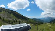Archiviertes Webcam Bild: Hauser Kaibling: Bergstation Alm 6er Sesselbahn am 12.07.2026 um 14:05 Uhr