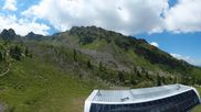 Archiviertes Webcam Bild: Hauser Kaibling: Bergstation Alm 6er Sesselbahn am 12.07.2026 um 12:05 Uhr