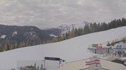 Archiviertes Webcam Bild: Hauser Kaibling: Höfi Express Abfahrt und Knapplhütte am 12.04.2026 um 10:54 Uhr
