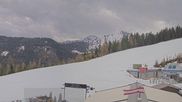 Archiviertes Webcam Bild: Hauser Kaibling: Höfi Express Abfahrt und Knapplhütte am 13.04.2026 um 14:09 Uhr