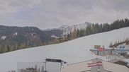 Archiviertes Webcam Bild: Hauser Kaibling: Höfi Express Abfahrt und Knapplhütte am 13.04.2026 um 16:09 Uhr