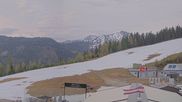 Archived webcam image showing Hauser Kaibling (Styria) - Downhill Höfi Express on 29 Apr 2026 at 07:45