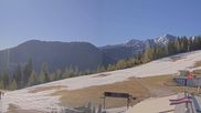 Archived webcam image showing Hauser Kaibling (Styria) - Downhill Höfi Express on 1 May 2026 at 08:09
