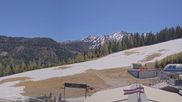 Archived webcam image showing Hauser Kaibling (Styria) - Downhill Höfi Express on 1 May 2026 at 12:09