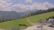 Archiviertes Webcam Bild: Hauser Kaibling: Höfi Express Abfahrt und Knapplhütte am 28.05.2026 um 10:34 Uhr