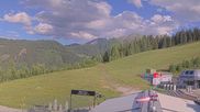 Archiviertes Webcam Bild: Hauser Kaibling: Höfi Express Abfahrt und Knapplhütte am 12.07.2026 um 18:37 Uhr