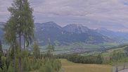 Archiviertes Webcam Bild: Hauser Kaibling: Höfi Express Abfahrt und Knapplhütte am 26.08.2026 um 14:15 Uhr