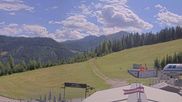 Archiviertes Webcam Bild: Hauser Kaibling: Höfi Express Abfahrt und Knapplhütte am 26.08.2026 um 12:15 Uhr