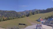Archiviertes Webcam Bild: Hauser Kaibling: Höfi Express Abfahrt und Knapplhütte am 20.10.2026 um 14:42 Uhr