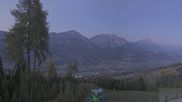 Archiviertes Webcam Bild: Hauser Kaibling: Höfi Express Abfahrt und Knapplhütte am 20.10.2026 um 18:42 Uhr