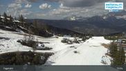 Archived webcam image showing View towards ski resort Fageralm (Schladming-Dachstein) on 17 Apr 2026 at 15:15