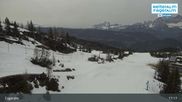 Archiviertes Webcam Bild: Fageralm: Panoramablick Skigebiet am 12.04.2026 um 17:58 Uhr