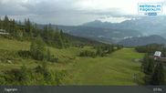 Archived webcam image showing View towards ski resort Fageralm (Schladming-Dachstein) on 16 Jul 2026 at 08:12