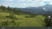 Archived webcam image showing View towards ski resort Fageralm (Schladming-Dachstein) on 16 Jul 2026 at 09:12